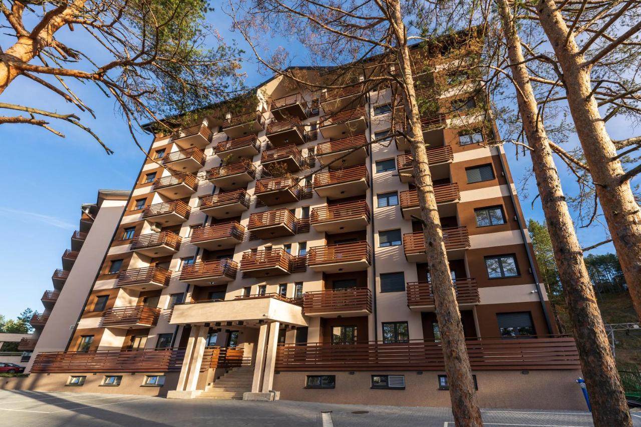 Vila Pekovic Green, Pine Trees View 2 Bedrooms Apartment 兹拉蒂博尔 外观 照片